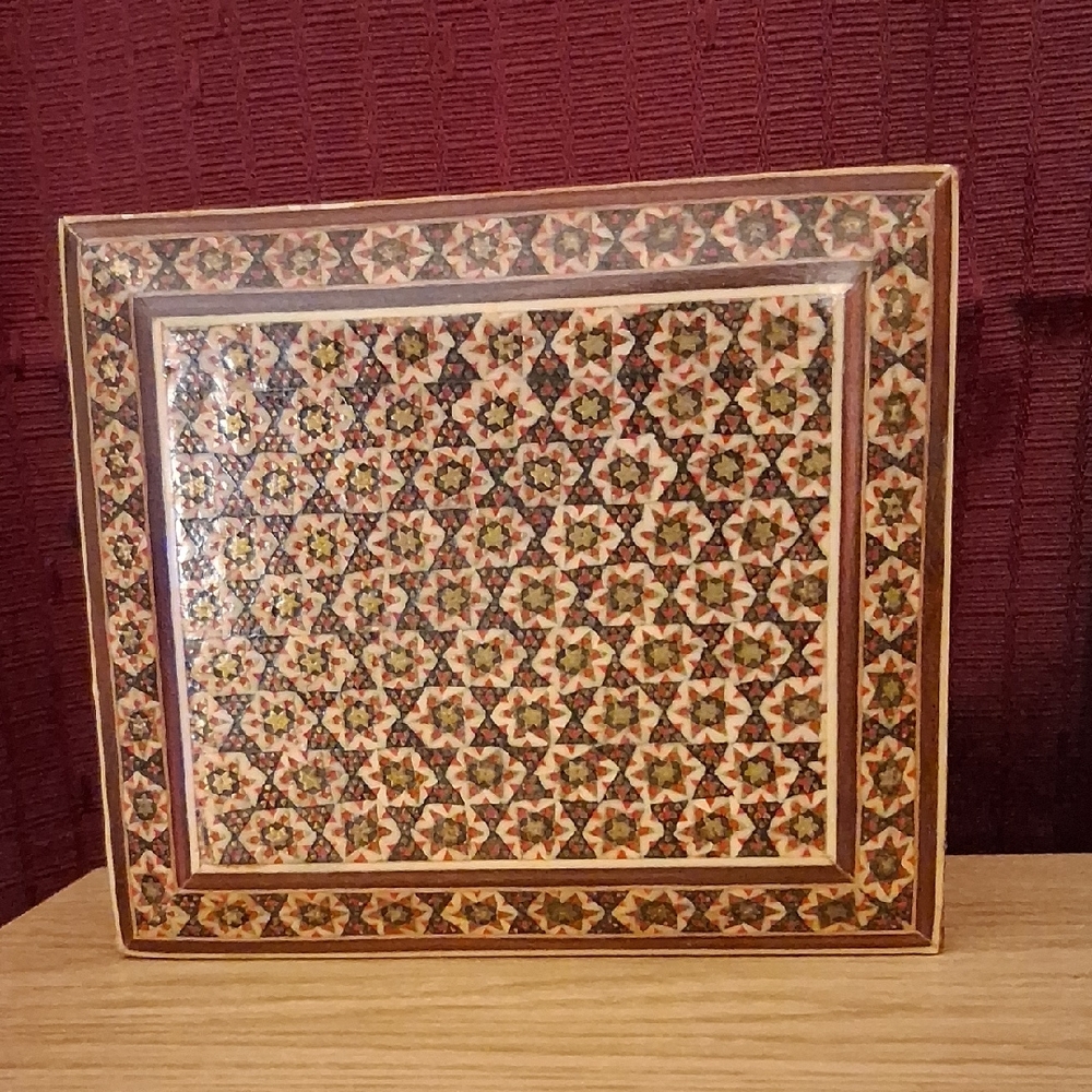 Vintage Mosaic Patterned Box